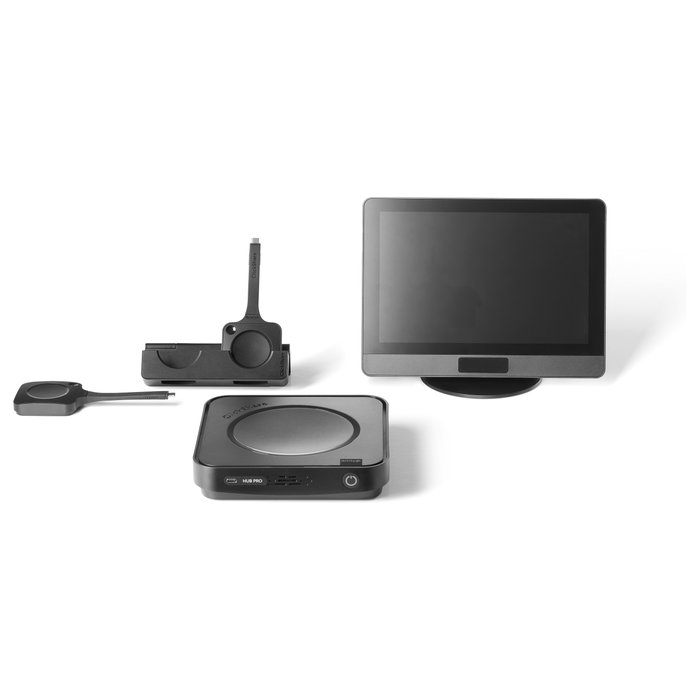 BARCO ClickShare Hub Pro con Control Panel y Adaptador de Corriente BARCO ClickShare Hub Pro con Control Panel y Adaptador de Corriente