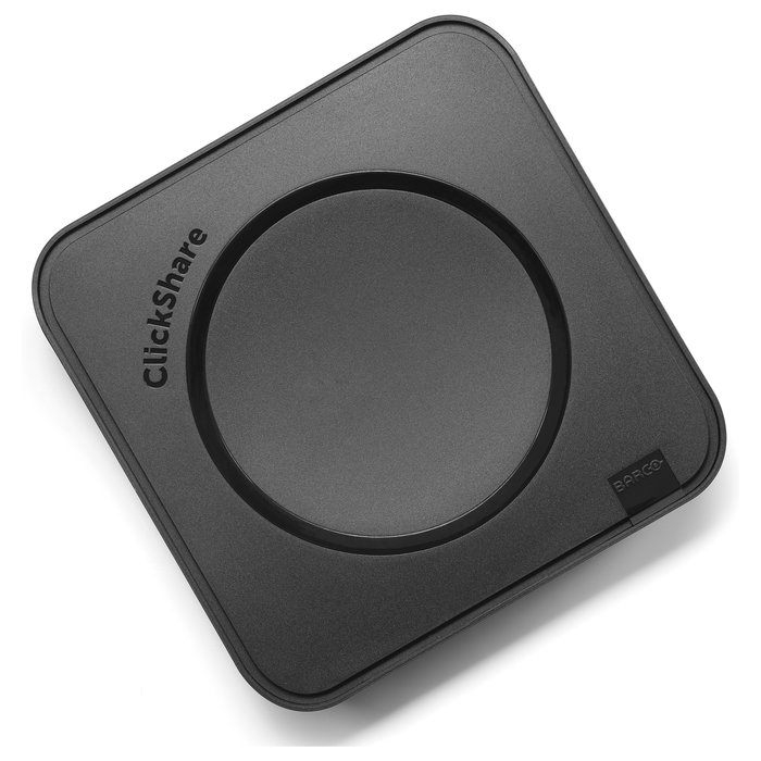 Barco ClickShare Hub Pro - Sistema de Gestión de Videoconferencia Modular con Panel de Control, 5K Ultra HD, Negro