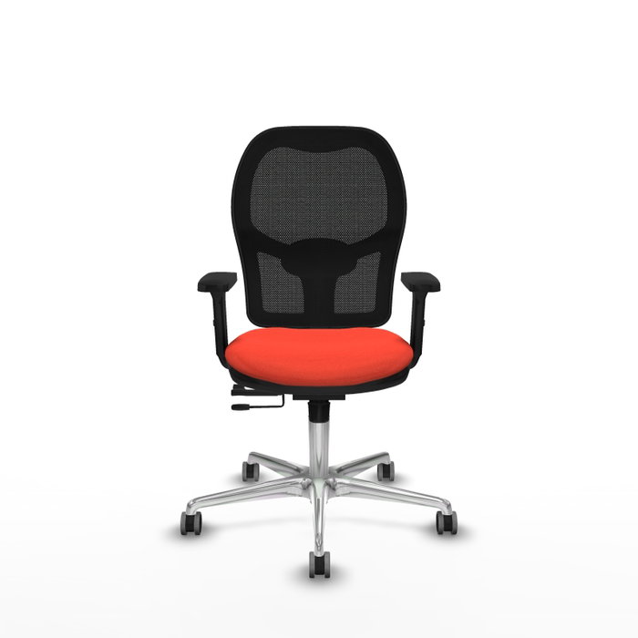 PIQUERAS Y CRESPO Silla de oficina Jorquera Naranja oscuro y Negro
