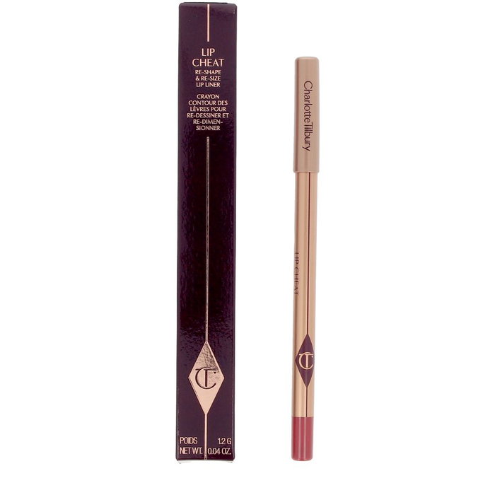 Charlotte Tilbury LIP CHEAT lápiz de labios #walk of no shame 1,2 g - Tono rosa bayas, labial delineador de larga duración, resistente al agua, efecto aterciopelado