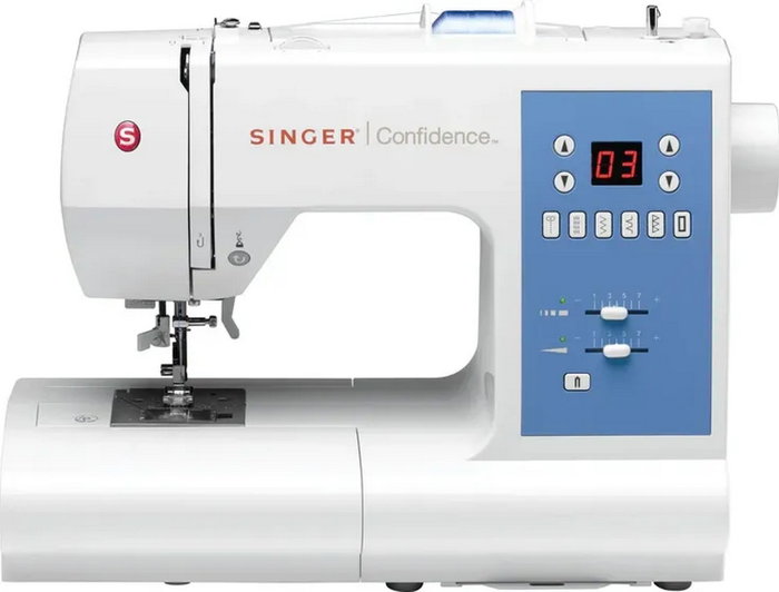 Singer Confidence 7465 Máquina de Coser Computarizada Blanca