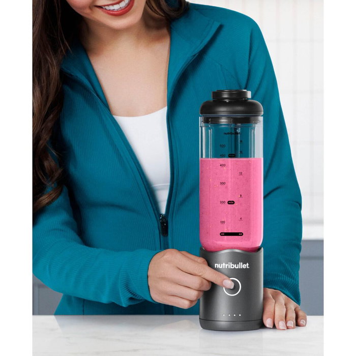 Batidora de Vaso Nutribullet NBP013GM Gris 600 ml Batidora de Vaso Nutribullet NBP013GM Gris 600 ml