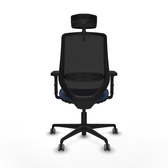 PIQUERAS Y CRESPO Silla de oficina Mardos Azul marino y Negro