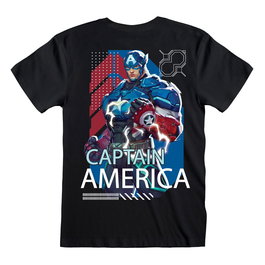 Marvel Rivals Camiseta Captain America talla M