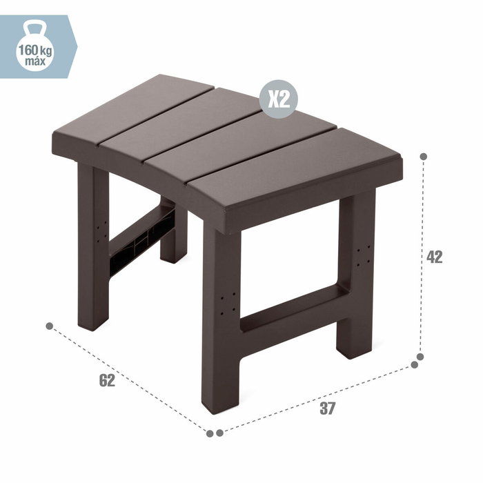 Banqueta Intex 2 Piezas