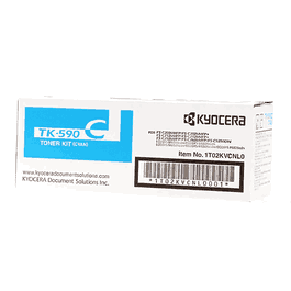Kyocera TK-590C / 1T02KVCNL0 Toner Color Cian para Impresoras Compatibles
