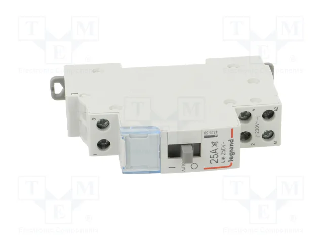 LEGRAND SM400 Contactor 2-polar 25A 230VAC NA x2 LEGRAND SM400 Contactor 2-polar 25A 230VAC NA x2