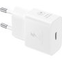 Samsung EP-T2510X 25W Adaptador de corriente con cable USB-C Blanco