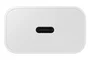 Samsung Adaptador EP-T2510 de Corriente 25W con Carga Súper Rápida, USB Tipo C, Tecnología GaN, Compacto y Eficiente, Color Blanco