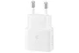 Samsung Adaptador EP-T2510 de Corriente 25W con Carga Súper Rápida, USB Tipo C, Tecnología GaN, Compacto y Eficiente, Color Blanco