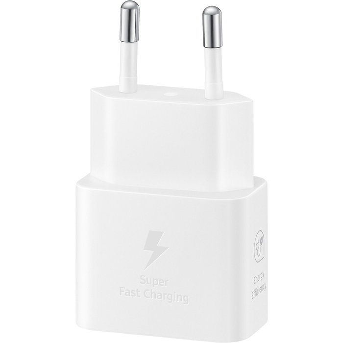 Samsung EP-T2510 Cargador 25W USB-C Blanco con tecnología GaN con Cable 1m