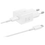Samsung EP-T2510 Cargador 25W con Cable USB-C Blanco