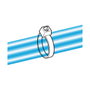 Hellermann T50L-PA66-NA (100) Kabelbinder 111-05409 Blanco