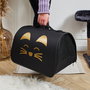 The Concept Factory Mon Chat Mon Ch Transportín para Gatos 40x31x25 cm