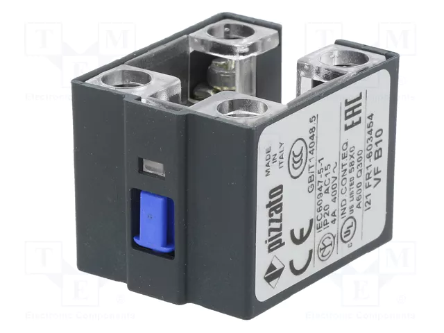 PIZZATO ELETTRICA Bloque de contacto NO x2 VF B10