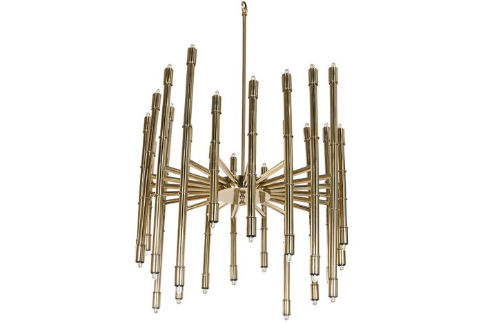 DKD Home Decor India lamps 1c25 Lámpara Techo Dorado 74 x 158 x 74 cm