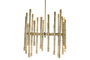 DKD Home Decor India lamps 1c25 Lámpara Techo Dorado 74 x 158 x 74 cm