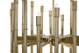 DKD Home Decor India lamps 1c25 Lámpara Techo Dorado 74 x 158 x 74 cm
