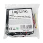 LogiLink Ventilador 80x80x25 mm, negro