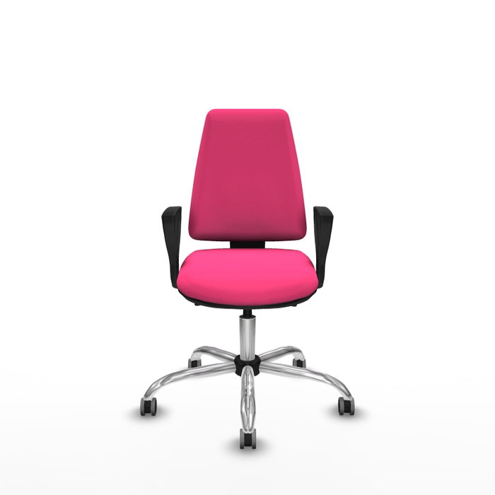 PIQUERAS Y CRESPO Silla de oficina Elche Rosa con mecanismo Asincro PIQUERAS Y CRESPO Silla de oficina Elche Rosa con mecanismo Asincro