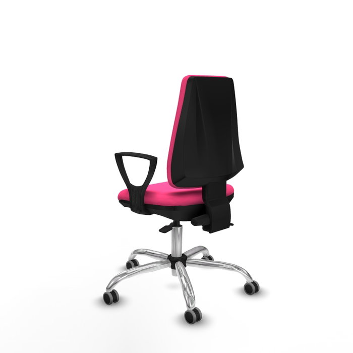 PIQUERAS Y CRESPO Silla de oficina Elche Rosa con mecanismo Asincro PIQUERAS Y CRESPO Silla de oficina Elche Rosa con mecanismo Asincro