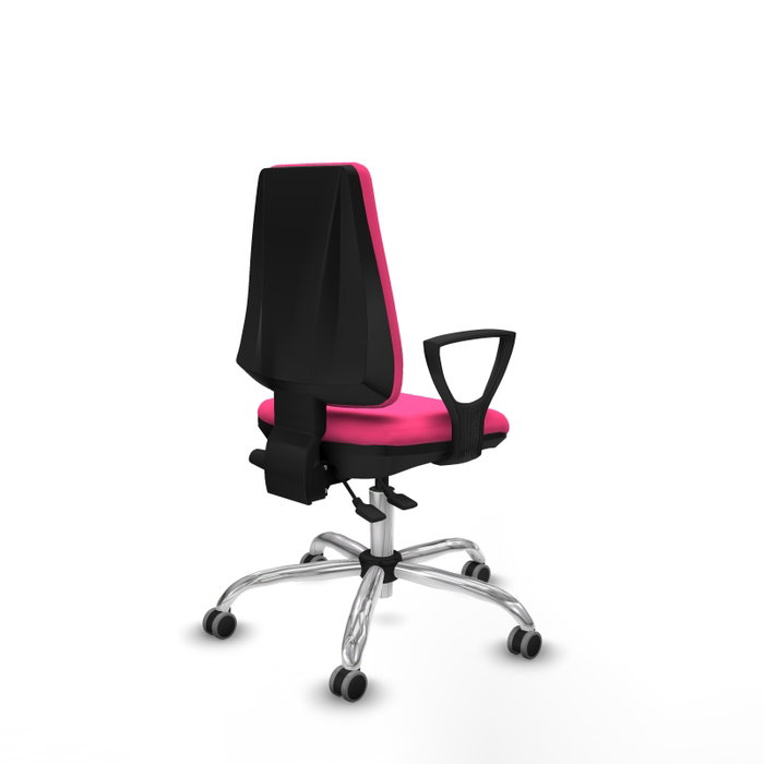 PIQUERAS Y CRESPO Silla de oficina Elche Rosa con mecanismo Asincro PIQUERAS Y CRESPO Silla de oficina Elche Rosa con mecanismo Asincro