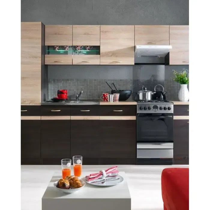 Junona High Muebles Armario de 1 puerta 40 cm - Oak Sonoma JUNONAMH1P40CH