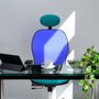 PIQUERAS Y CRESPO Silla de oficina Jorquera Gris y Blanco