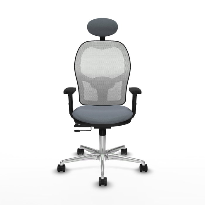 PIQUERAS Y CRESPO Silla de oficina Jorquera Gris y Blanco PIQUERAS Y CRESPO Silla de oficina Jorquera Gris y Blanco