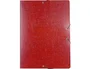 Liderpapel Carpeta proyectos folio lomo 30mm cartón gofrado roja 245 x 345 mm