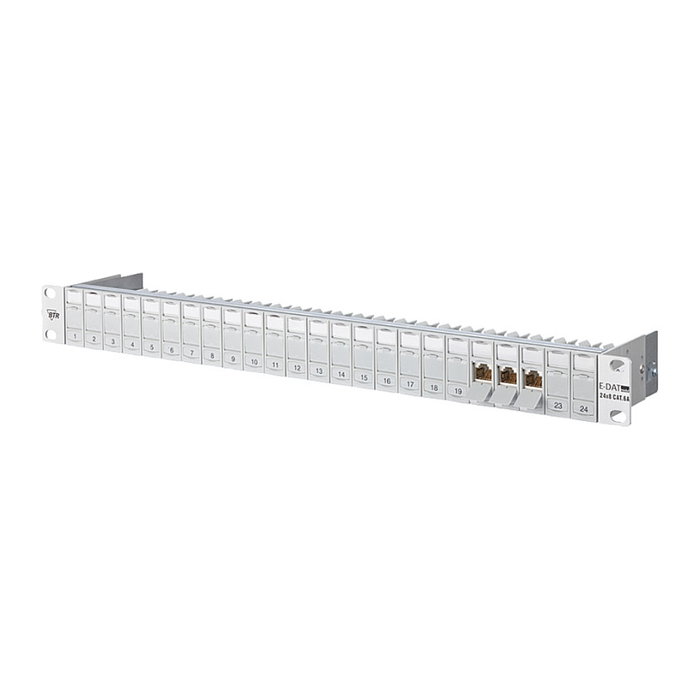 METZ CONNECT 130920-E Patch Panel 1U Rack RJ-45 Cat6a 24 Puertos Gris METZ CONNECT 130920-E Patch Panel 1U Rack RJ-45 Cat6a 24 Puertos Gris
