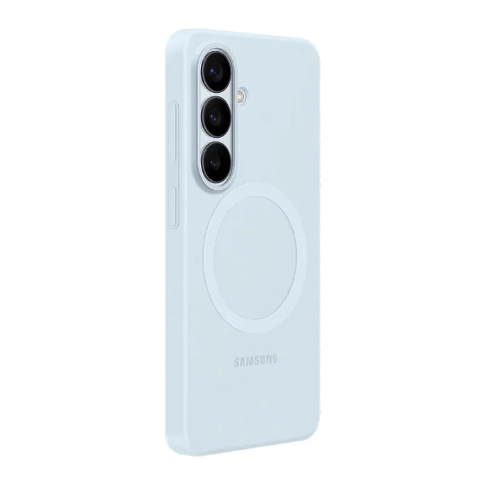Samsung Funda Silicone Magnet para Galaxy S26, Azul claro