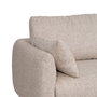 Sofá Chaise Longue Beige Tejido-Madera 240 X 155 X 86 cm