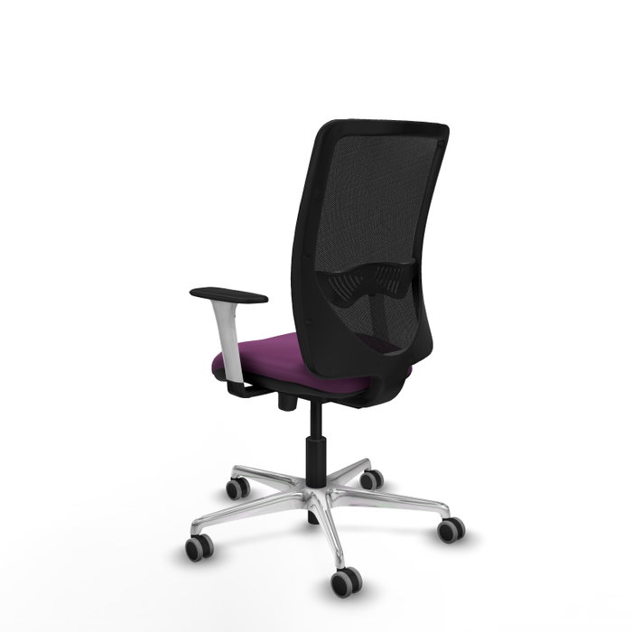 PIQUERAS Y CRESPO Silla de oficina Zulema Morada y Negra PIQUERAS Y CRESPO Silla de oficina Zulema Morada y Negra