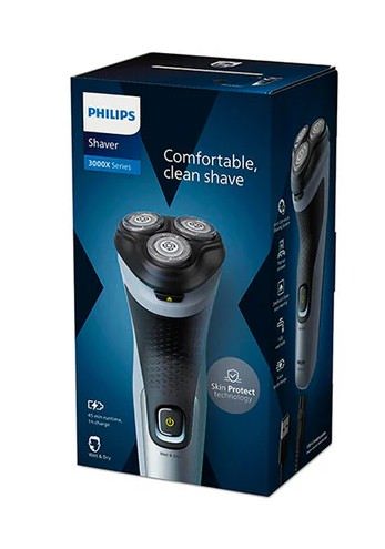 Philips - Máquina de Afeitar Wet and Dry con Cortapatillas