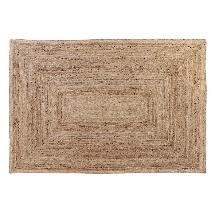 Alfombra Natural Yute Decoración 230 X 160 X 1 cm Alfombra Natural Yute Decoración 230 X 160 X 1 cm