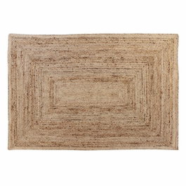 Ixia Alfombra Natural de Yute 230 x 160 x 1 cm