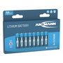 4+4 Ansmann Extreme Lithium AA Mignon LR6 Big Pack de 8 unidades