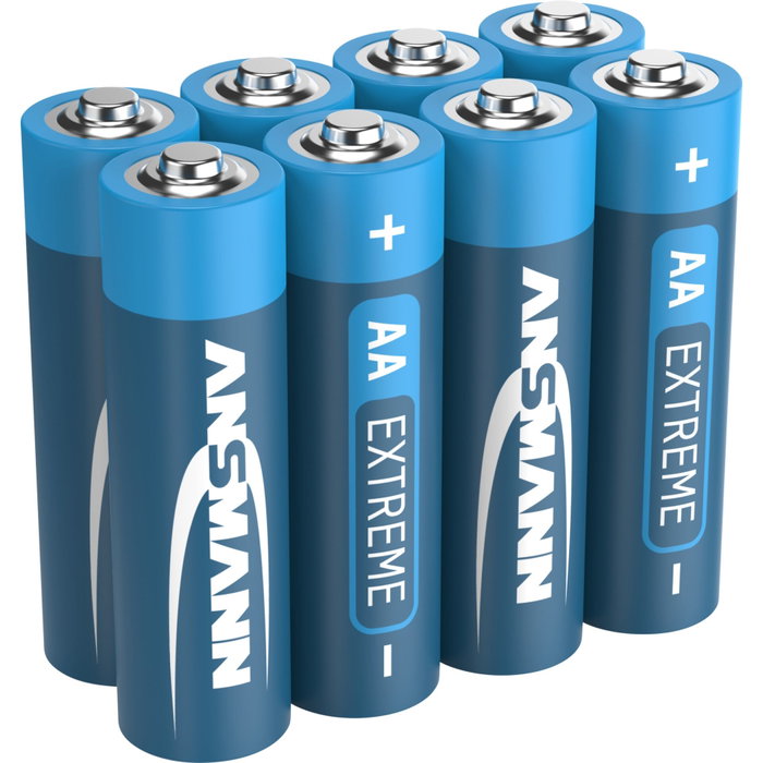 4+4 Ansmann Extreme Lithium AA Mignon LR6 Big Pack de 8 unidades 4+4 Ansmann Extreme Lithium AA Mignon LR6 Big Pack de 8 unidades