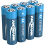 4+4 Ansmann Extreme Lithium AA Mignon LR6 Big Pack de 8 unidades