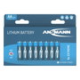 4+4 Ansmann Extreme Lithium AA Mignon LR6 Big Pack de 8 unidades