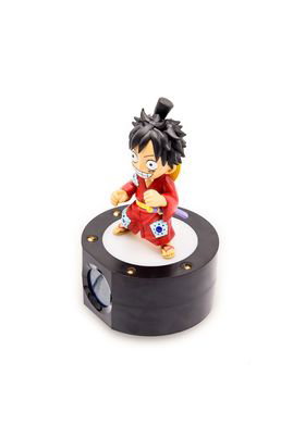 Teknofun Reloj Despertador LED Luffy One Piece con Alarma