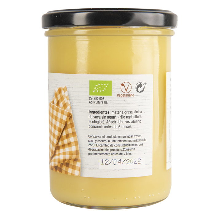 Vegetalia Ghee Mantequilla Clarificada Bio 360g Vegetalia Ghee Mantequilla Clarificada Bio 360g