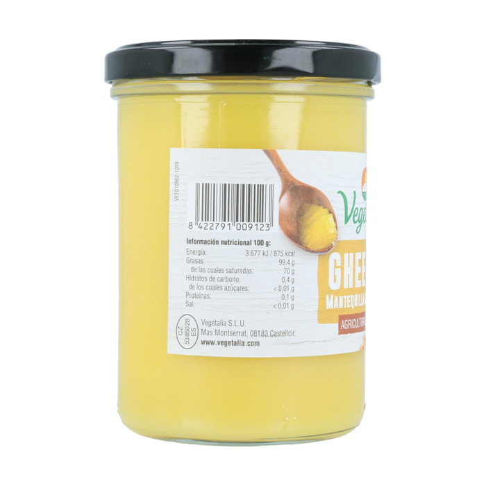 Vegetalia Ghee Mantequilla Clarificada Bio 450g