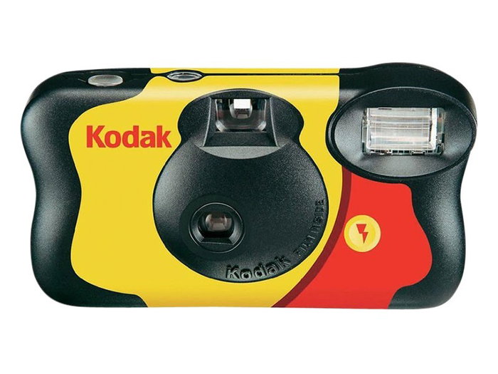 Kodak FunSaver Cámara Desechable 27 Exposiciones Color Amarilla y Roja