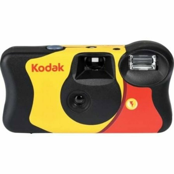 Kodak FunSaver Cámara Desechable 27 Exposiciones Color Amarilla y Roja