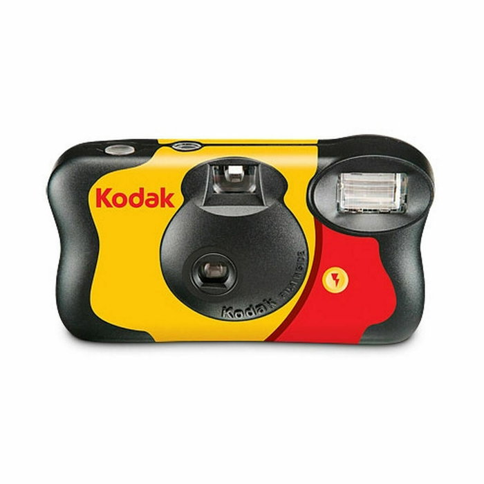 Kodak FunSaver Cámara Desechable 27 Exposiciones Color Amarilla y Roja