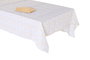 DKD Home Decor Set de 5 Manteles de Algodón Multicolor 150x150 cm