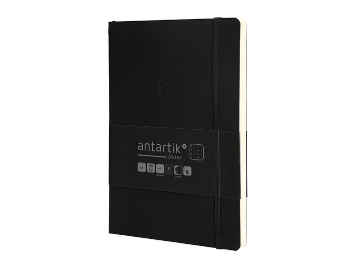 Antartik Cuaderno A5 Tapa Blanda Hojas Puntos Negro 80 Hojas 80 gr FSC Colección Antartik Notes
