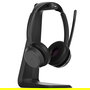 Sennheiser 1001171 Auriculares con Micrófono, Diadema, Color Negro